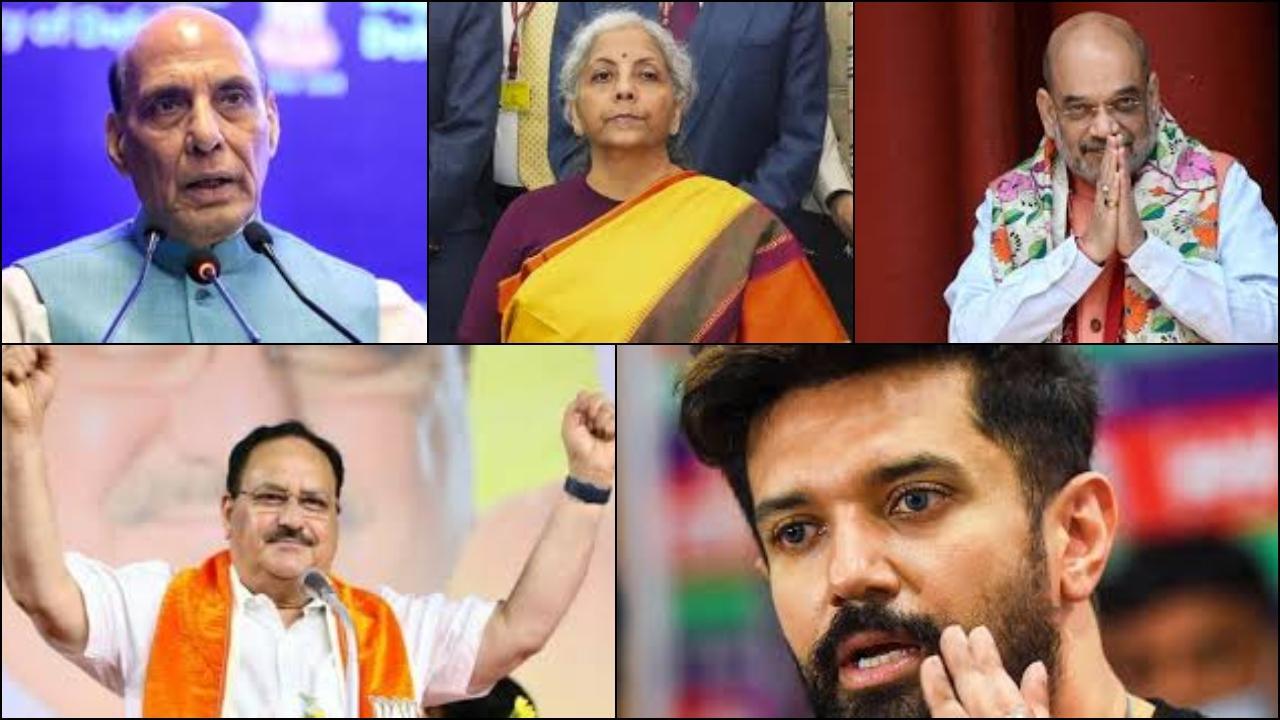 मोदी कैबिनेट में शामिल मंत्रियों को मिला उनका प्रभार