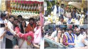 केंद्रीय राज्यमंत्री पद नियुक्ति के बाद रामदास आठवले बई प्रदेश रिपब्लिकन पार्टी की ओर से उनका भव्य स्वागत किया गया.