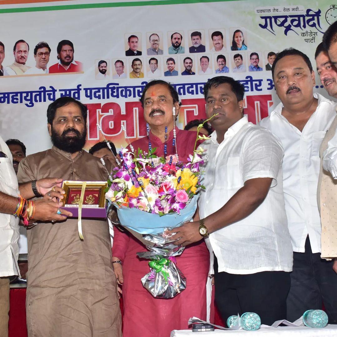 तटकरे ने आयोजित सभा में कहा कि `सफलता से न घबराएं, जमीन पर पैर रखें और जनता के लिए काम करें.`