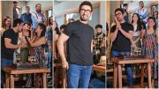 बर्थडे सेलिब्रेशन के दौरान आमिर खान ने मीडिया से भी खुलकर बात की. (Pictures/Yogen Shah and Pallav Paliwal)