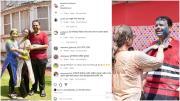 मुंबई में स्थित सागर बंगले पर उपमुख्यमंत्री देवेन्द्र फडणवीस ने अपनी पत्नी अमृता फड़णवीस और बेटी दिविजा के साथ होली मनाई. (Instagram/Pics)