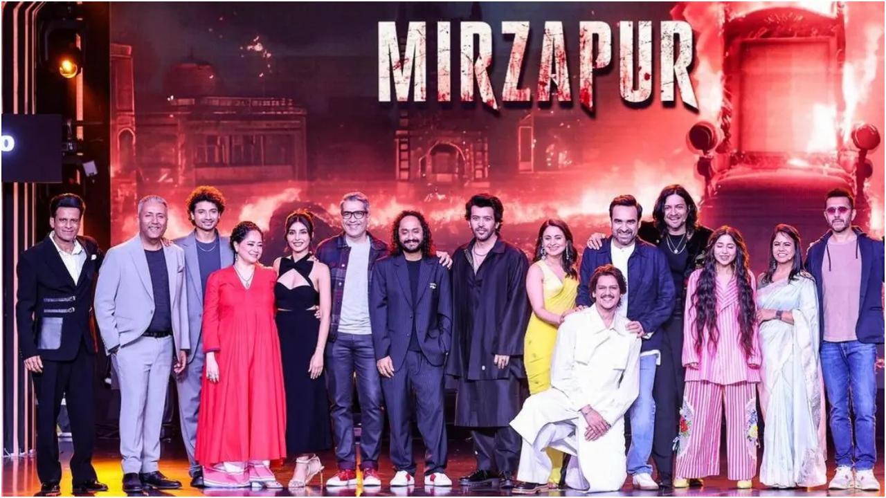 मिर्ज़ापुर 3 टीम