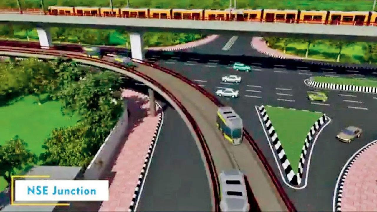 अधिकारी ने कहा, `यह मार्ग अमेरिकी वाणिज्य दूतावास, कुर्ला और बांद्रा के उपनगरीय स्टेशनों, नेशनल स्टॉक एक्सचेंज, कलानगर, एमसीए और बीकेसी कनेक्टर के क्षेत्रों को कवर करेगा.`