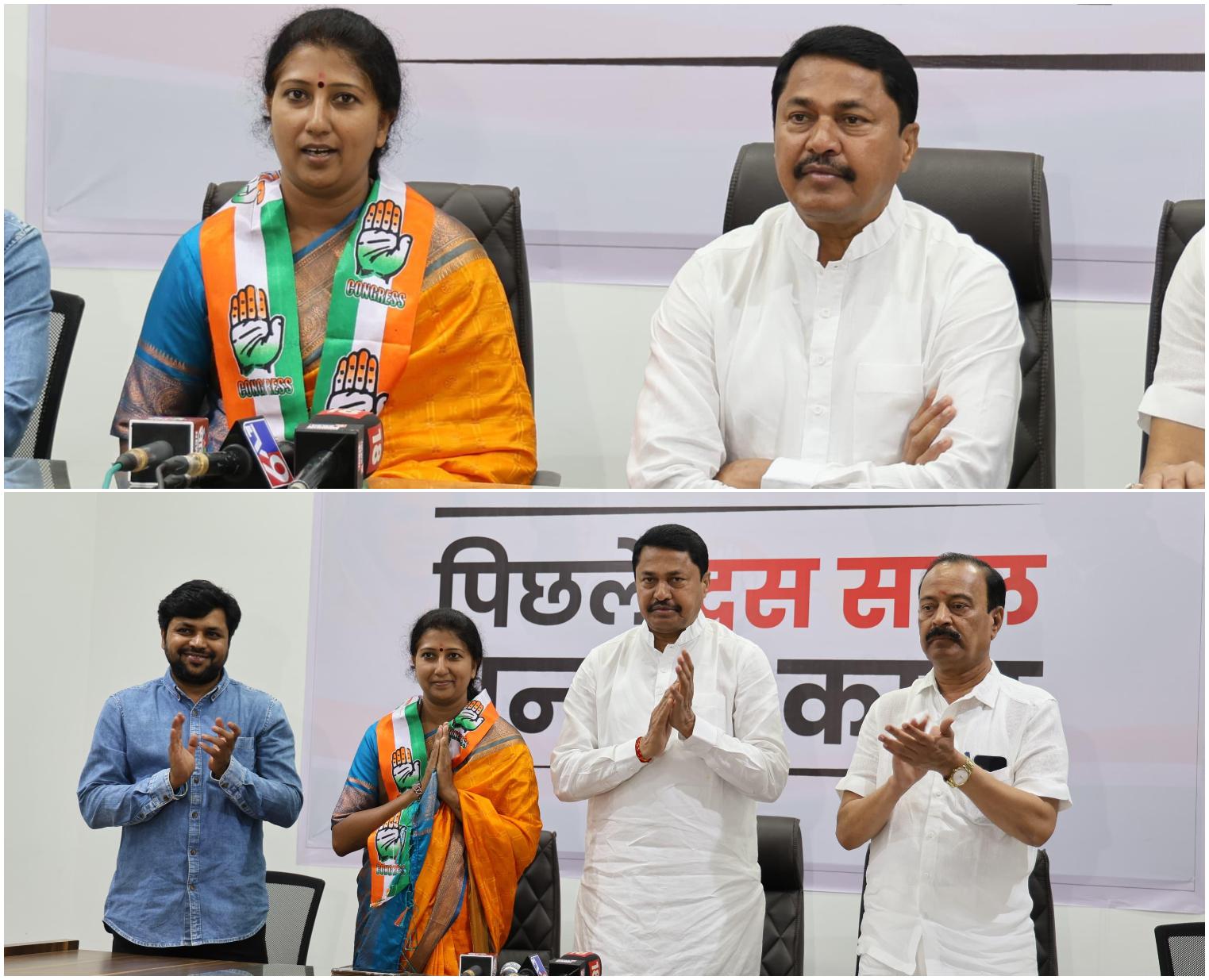  इस अवसर पर प्रदेश अध्यक्ष नाना पटोले ने कहा, कांग्रेस में शामिल होने वाले लोगों की संख्या बढ़ रही है और जल्द ही अन्य दलों से और लोग कांग्रेस में शामिल होंगे. 