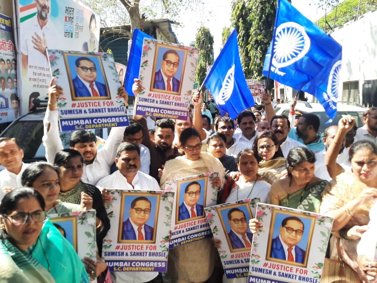 कांग्रेस अध्यक्ष वर्षा गायकवाड़ ने गुस्सा जाहीर करते हुए कहा, `भिवंडी में मामूली विवाद को लेकर संकेत भोसले नाम के एक युवक की बेरहमी से हत्या कर दी गई. इस मामले में आरोपियों को सख्त सजा होनी चाहिए.` 