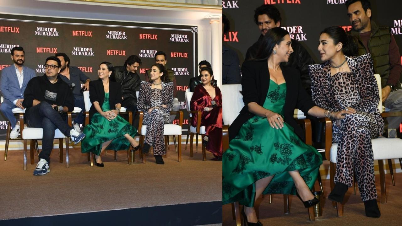 मर्डर मुबारक के ट्रेलर रिलीज़ में पहुंचे सितारे (फोटो/योगेन शाह)
