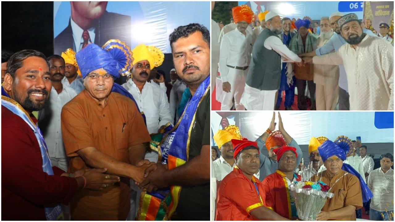 लोकसभा चुनाव 2024 से पहले बड़ी संख्या में लोग वंचित बहुजन अघाड़ी पार्टी में शामिल हुए.
