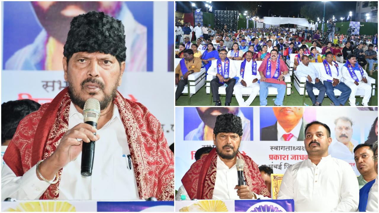 रिपब्लिकन पार्टी के राष्ट्रीय अध्यक्ष केंद्रीय सामाजिक न्याय मंत्री रामदास अठावले    ने आज देशभर में दलित मुसलमानों के साथ-साथ बहुजन समाज को रिपब्लिकन पार्टी के नीले बैनर तले एकजुट करने की अपील की.
