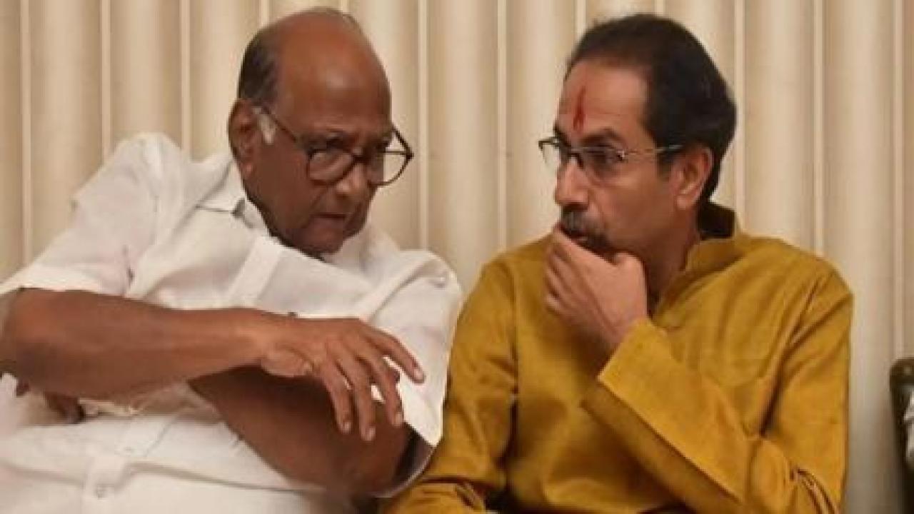 शरद पवार और उद्धव ठाकरे