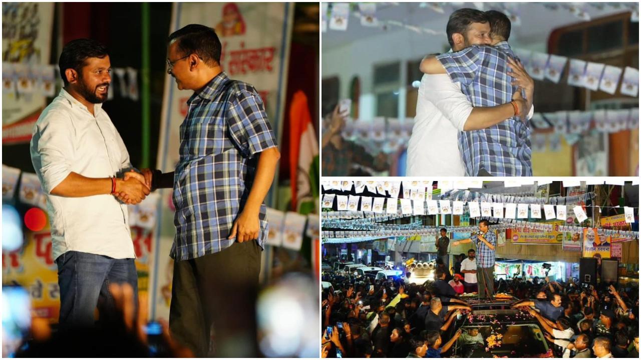 चुनाव प्रचार के दौरान अरविंद केजरीवाल ने लोगों से नॉर्थ ईस्ट दिल्ली की सीट से कांग्रेस प्रत्याशी कन्हैया कुमार के लिए वोट मांगे. 