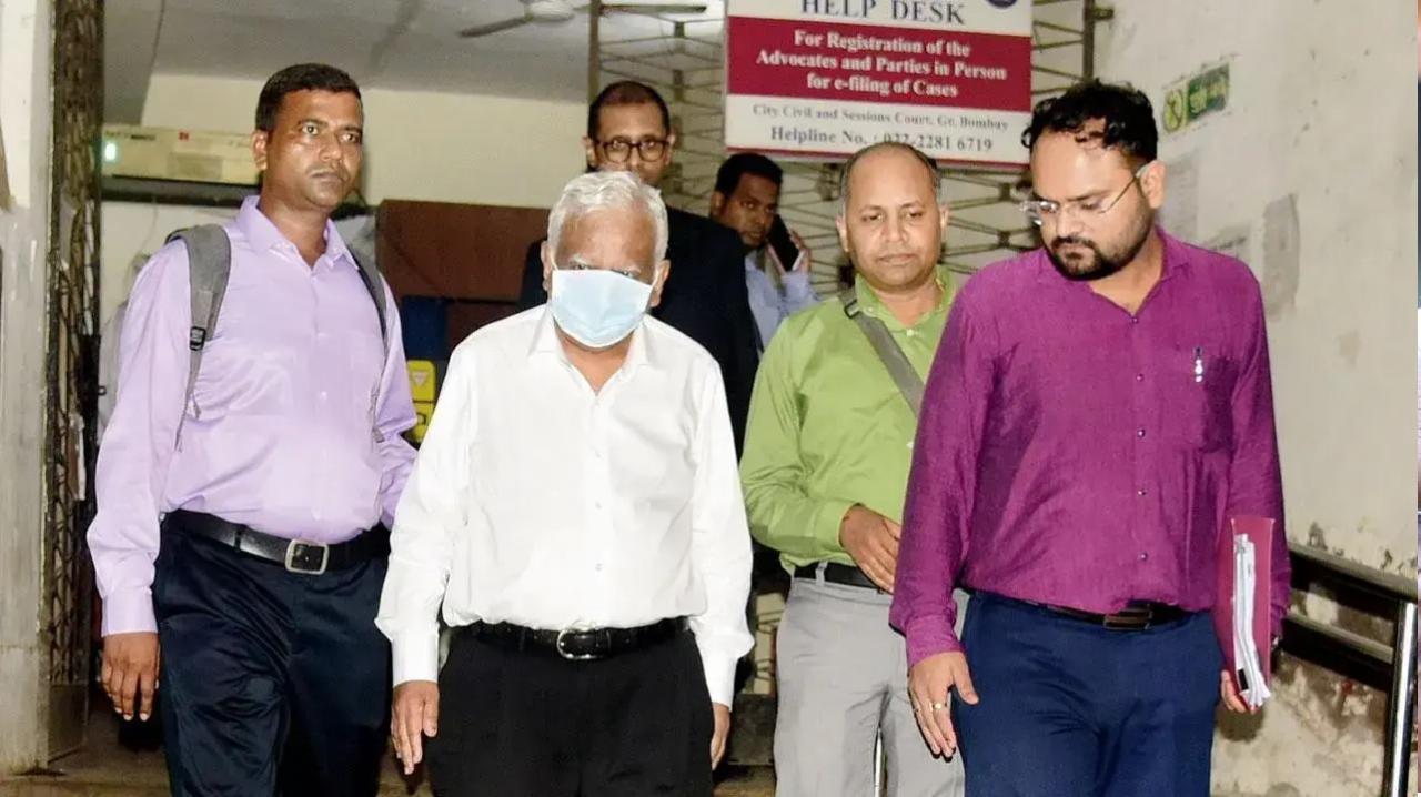Naresh Goyal at the court. Pic/Atul Kamble