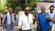 इन बॉलीवुड सितारों ने किया मतदान. (सभी तस्वीरें/पल्लव पालीवाल और योगेन शाह)