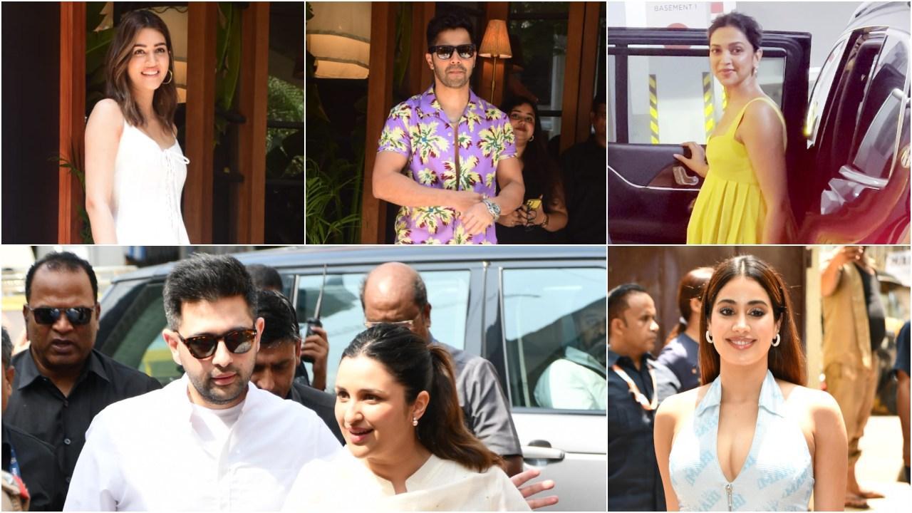 आज शहर में ये सितारे आए नज़र. (सभी फोटोज़/योगेन शाह)