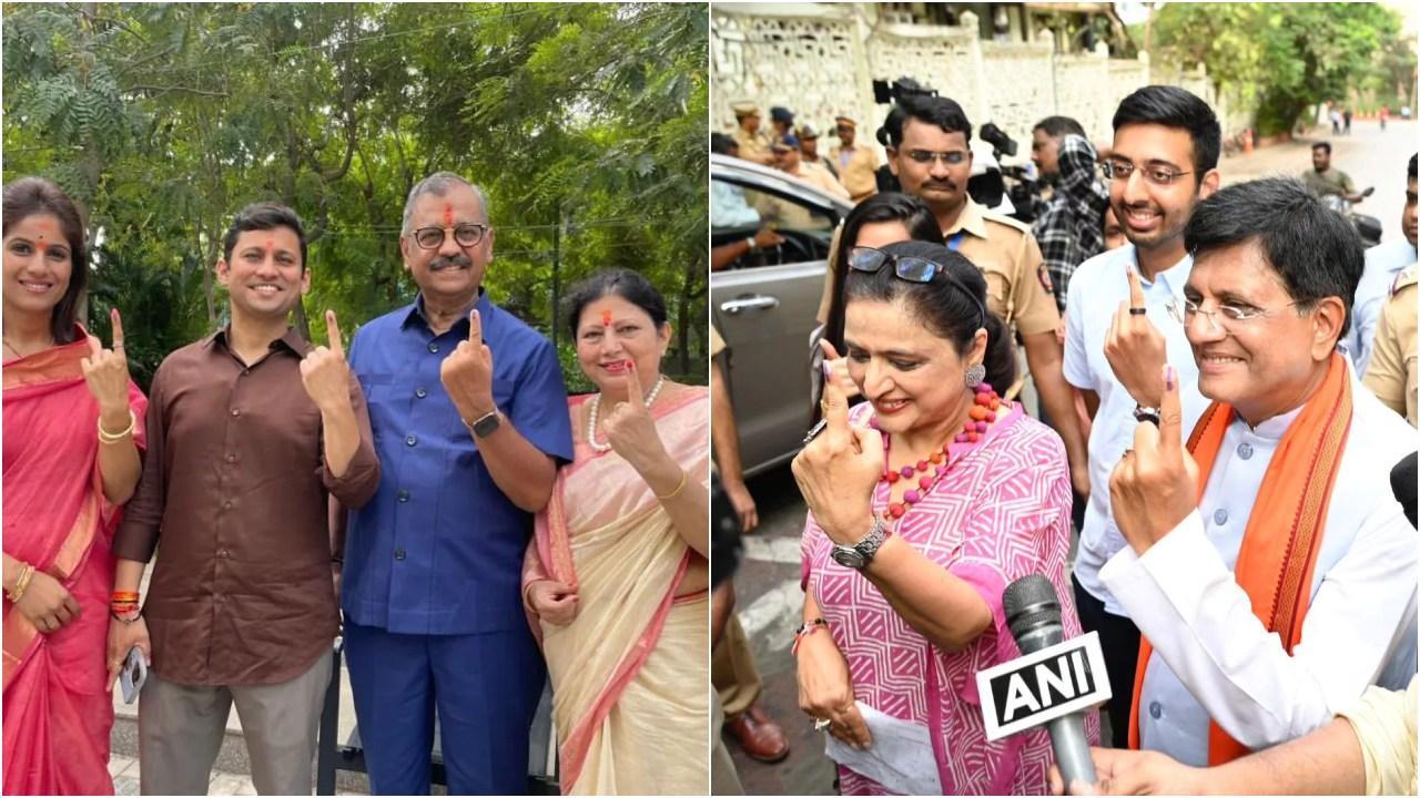 इन वीवीआईपी और सांसदों ने किया मतदान