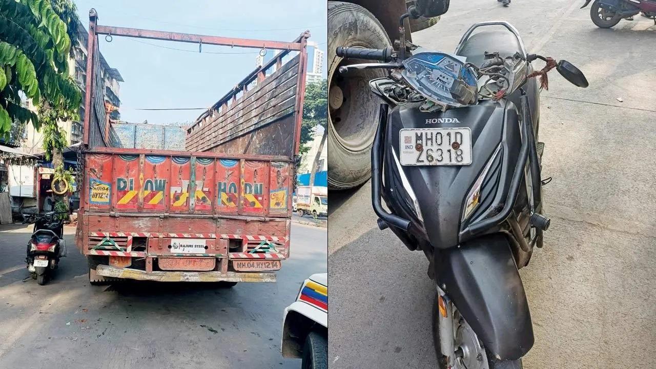 पीड़ित टिपाना शंकर अप्पा काले रंग की एक्टिवा पर सवार थे.