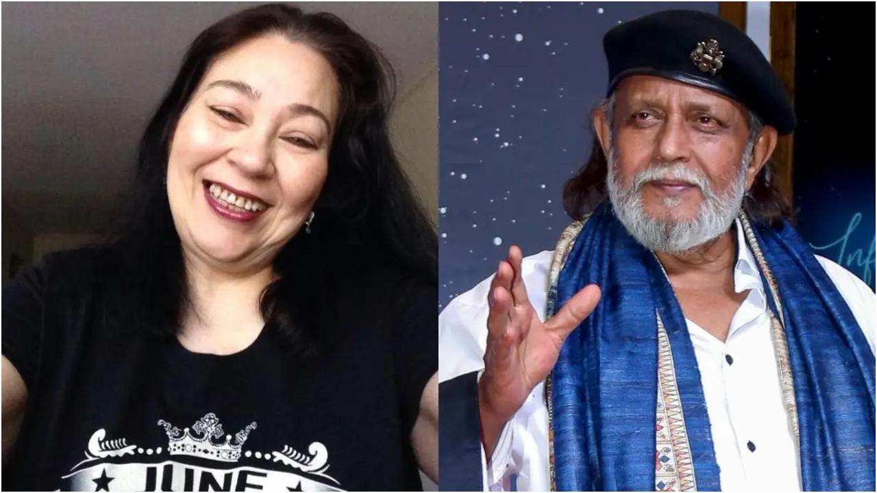 हेलेना ल्यूक, मिथुन चक्रवर्ती तस्वीर/फेसबुक, एएनआई