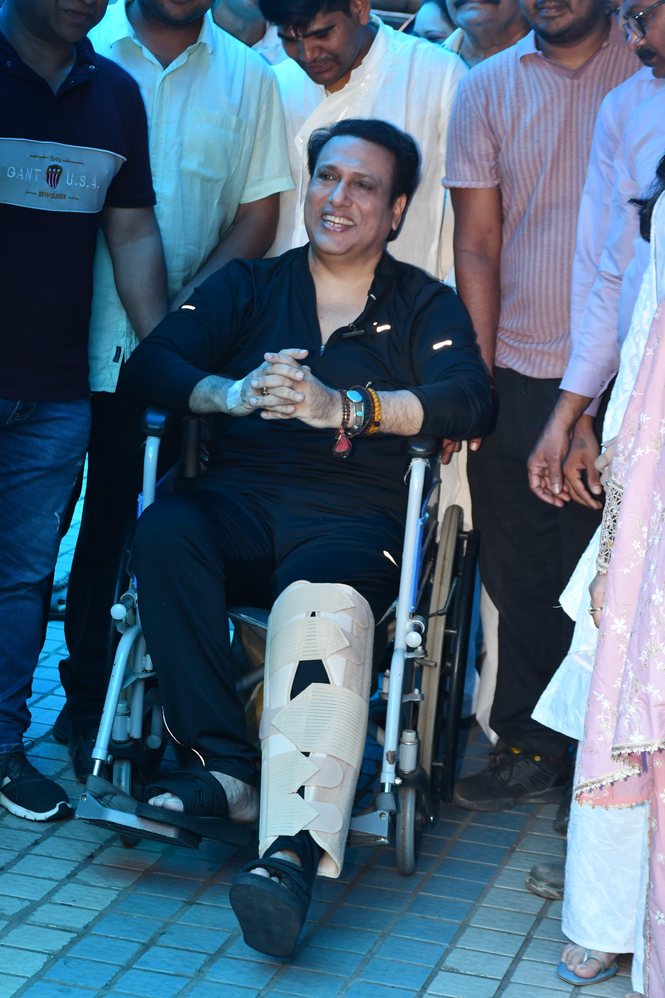 उन्होंने बताया कि कुछ महीनों बाद गोविंदा फिर से डांस करना शुरू कर देंगे.