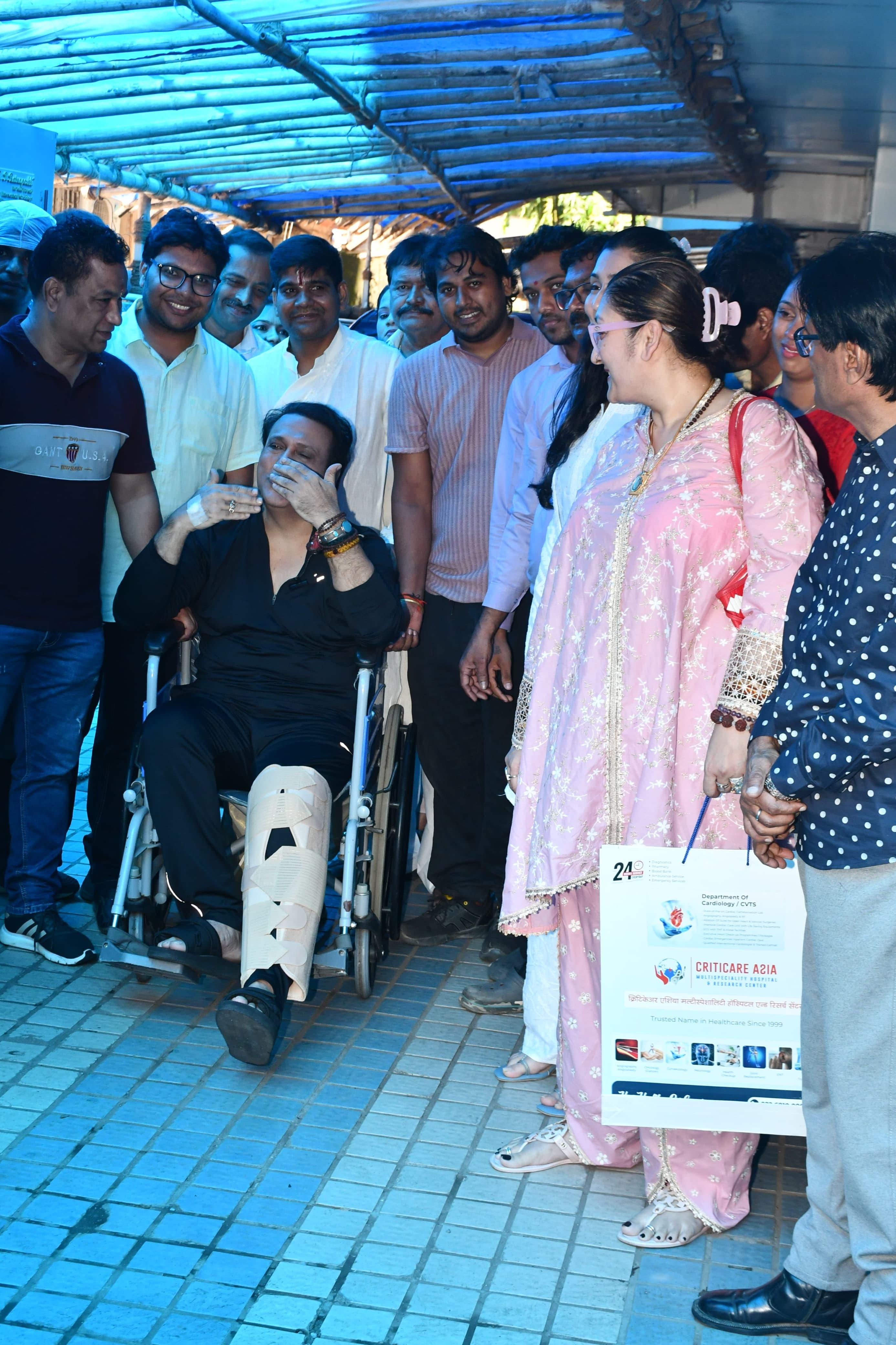 सुनीता ने सभी फैन्स और शुभचिंतकों का आभार व्यक्त किया, जिनकी दुआओं से गोविंदा की तबीयत में तेजी से सुधार हुआ. 