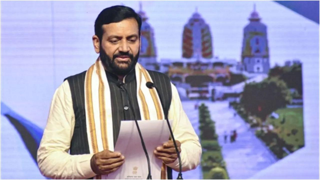 नायब सिंह सैनी ने आज शपथ ली/पीटीआई