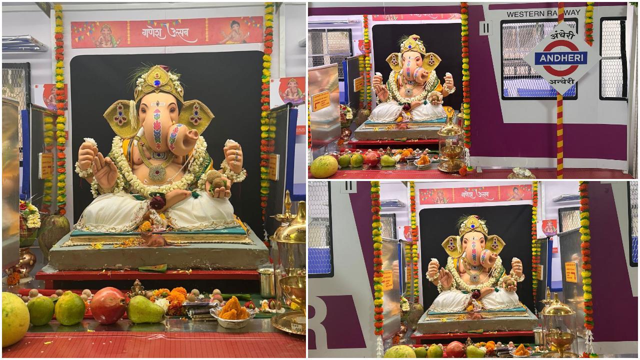 इस सजावट के माध्यम से ठाकुर परिवार ने अपनी श्रद्धा के साथ-साथ मुंबई की लोकल ट्रेन के प्रति अपने लगाव को भी दर्शाया है. 