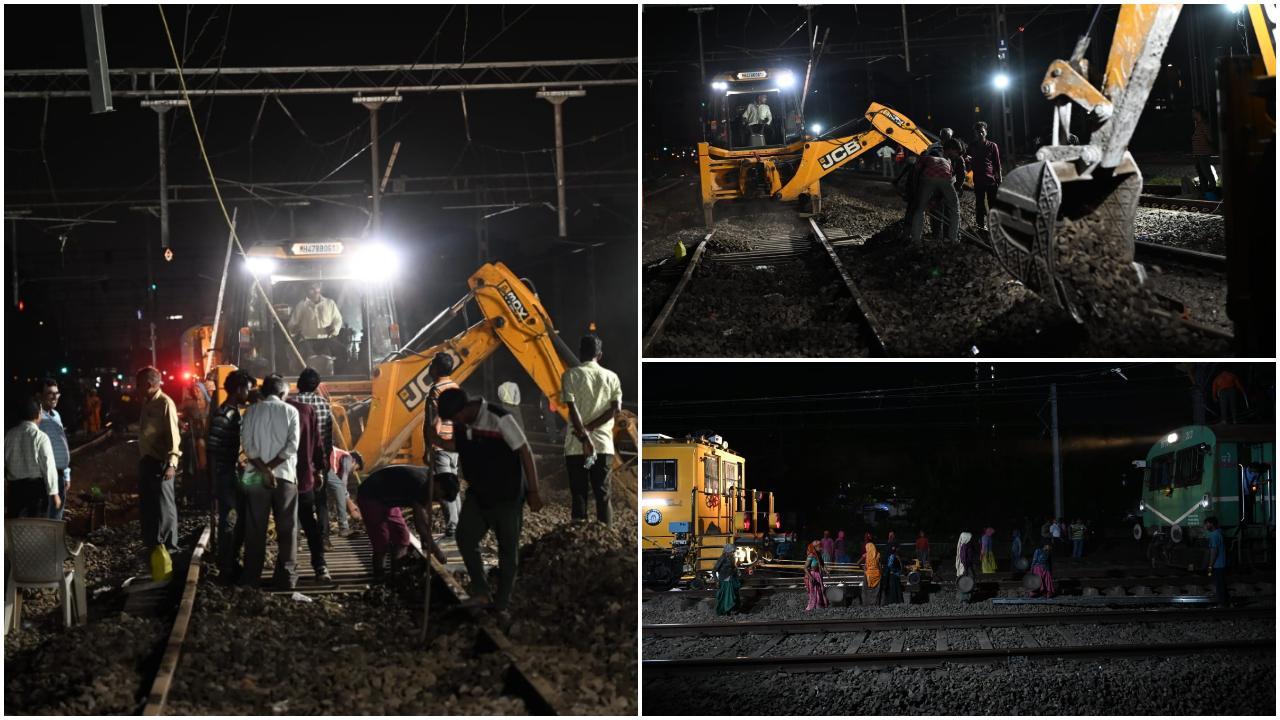 इस कार्य को पूरा करने के लिए रेलवे ने 10 घंटे का एक बड़ा ब्लॉक संचालित किया, जो शनिवार/रविवार की मध्यरात्रि 21/22 सितंबर को 00:00 बजे से लेकर सुबह 10:00 बजे तक चला.