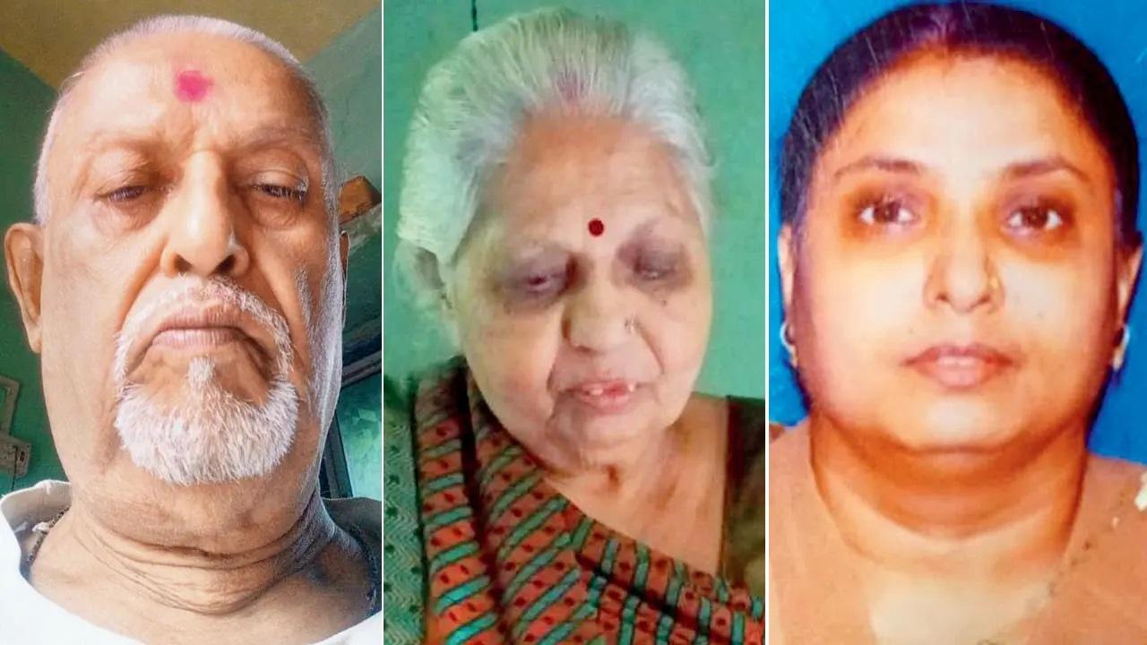 पीड़ित, मुकुंद राठौड़, कंचन राठौड़ और संगीता राठौड़
