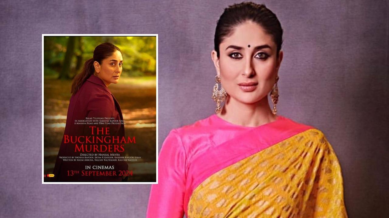 द बकिंघम मर्डर्स 13 सितंबर 2024 को सिनेमाघरों में रिलीज होगी. इस फिल्म में करीना कपूर खान, ऐश टंडन, रणवीर बरार और कीथ एलन जैसे टैलेंटेड स्टार्स हैं.