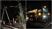 इस ब्लॉक के दौरान, मालाड रेलवे स्टेशन के पास 5वीं और 6वीं रेल लाइन के निर्माण का कार्य किया गया. (PHOTO BY SATEJ SHINDE)