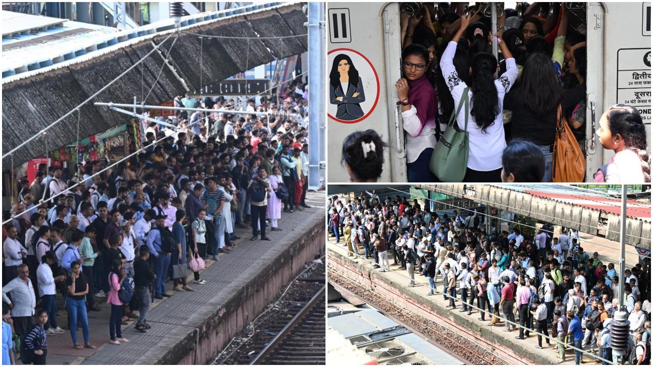 इस देरी का मुख्य कारण पश्चिम रेलवे द्वारा 5वीं और 6वीं रेल लाइनों के निर्माण का काम है, जो राम मंदिर, गोरेगांव और मलाड सेक्शन के बीच चल रहा है. (Photos / Satej Shinde)
