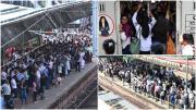 इस देरी का मुख्य कारण पश्चिम रेलवे द्वारा 5वीं और 6वीं रेल लाइनों के निर्माण का काम है, जो राम मंदिर, गोरेगांव और मलाड सेक्शन के बीच चल रहा है. (Photos / Satej Shinde)