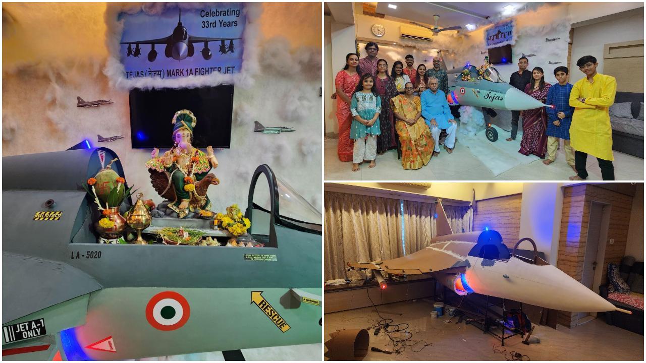 दीपक मकवाना हर साल गणेशोत्सव के दौरान कुछ नई और खास थीम पर आधारित सजावट करते हैं. 