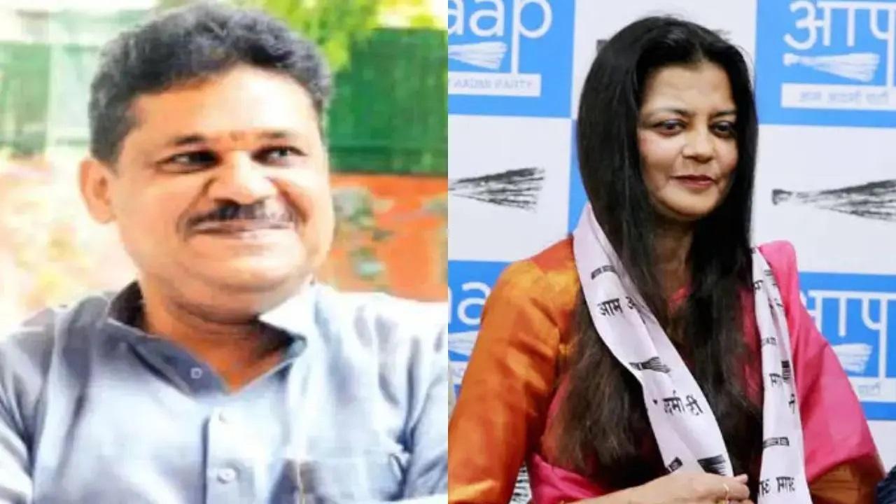 कीर्ति आज़ाद और उनकी पत्नी पूनम झा आज़ाद (तस्वीर: फ़ाइल तस्वीर)
