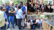 उन्होंने गणपतराव कदम मार्ग/वीर संताची लेन, सास्मिरा मार्ग, जे बी टेमकर मार्ग और मेटल बॉक्स लेन दूरदर्शन वर्ली जैसे भीड़भाड़ वाले हिस्सों का जायजा लिया, जहां सड़कें खुदी हुई हैं और कार्य अधूरे पड़े हैं.