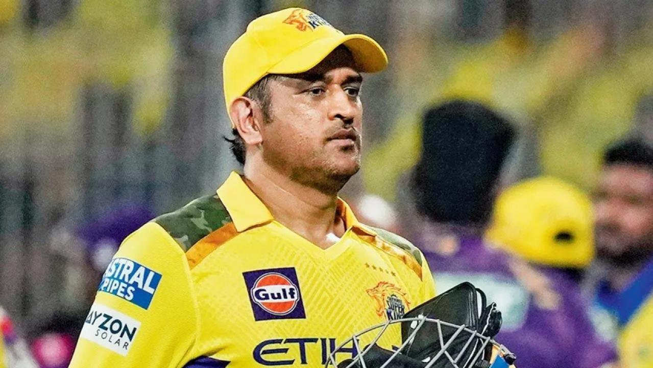 सीएसके के कप्तान एमएस धोनी. Pic/PTI