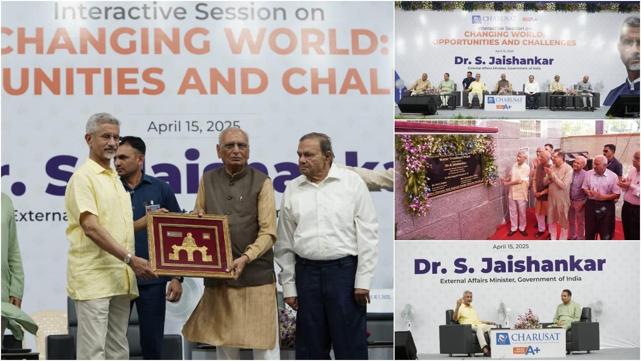 डॉ. एस. जयशंकर ने `बदलती दुनिया: अवसर और चुनौतियां` विषय पर मुख्य भाषण दिया