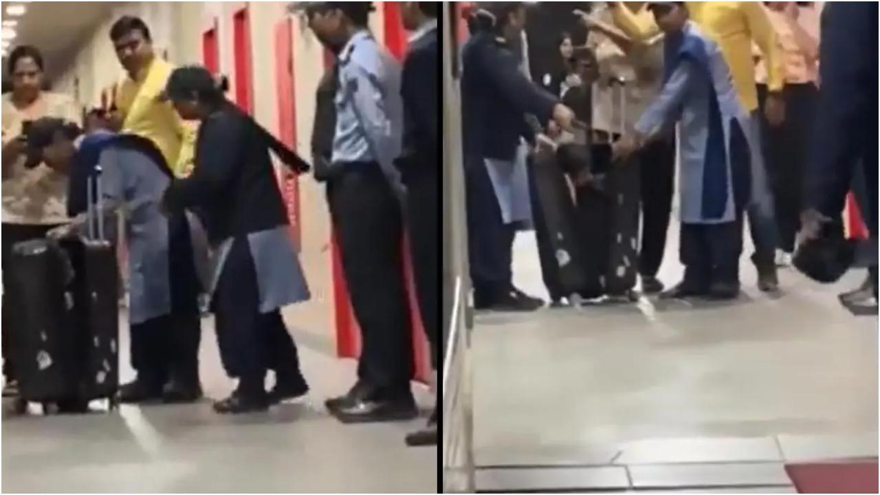 वायरल वीडियो का स्क्रीनशॉट छवि: सोशल मीडिया