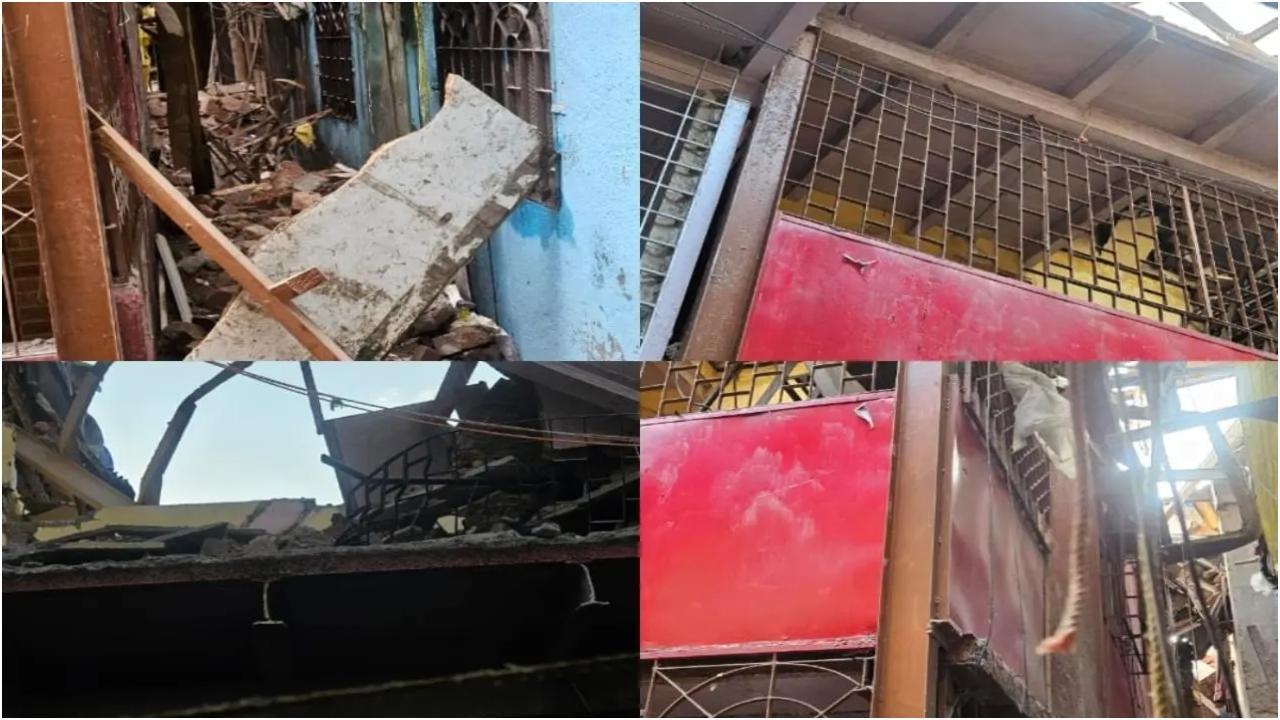 मुंबई फायर ब्रिगेड और स्थानीय पुलिस की टीमें तुरंत घटनास्थल पर पहुंचीं और मलबा हटाने तथा क्षेत्र को सुरक्षित करने का काम शुरू किया.