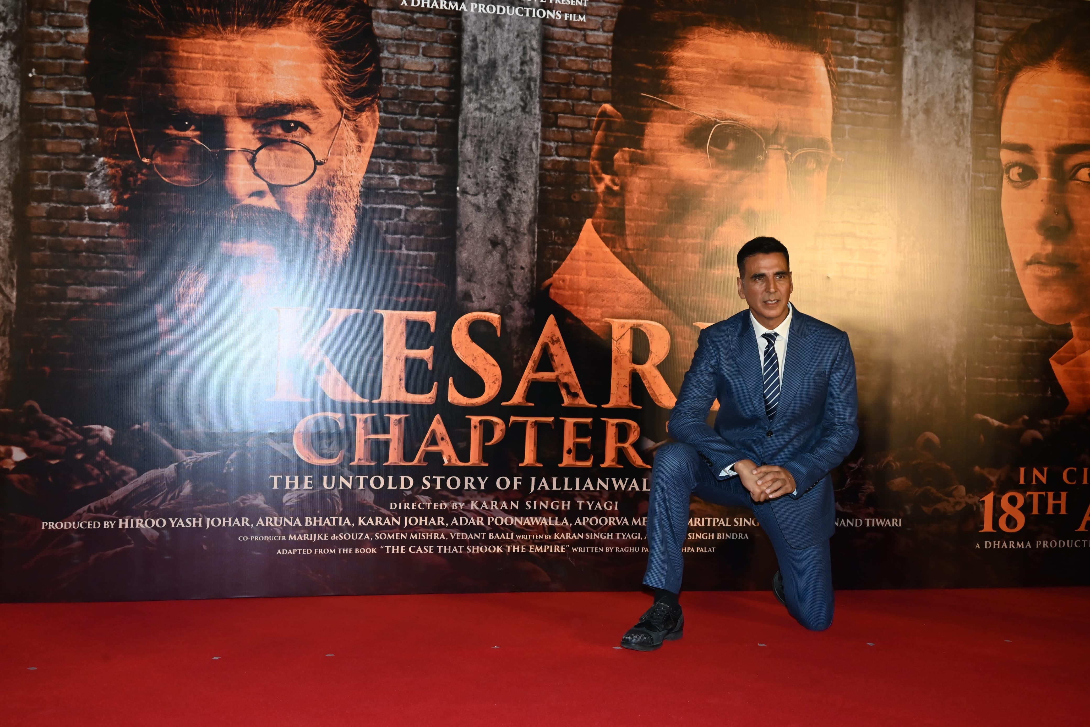 ‘केसरी चैप्टर 2’ में अक्षय कुमार बिल्कुल नए अवतार में नजर आने वाले है.