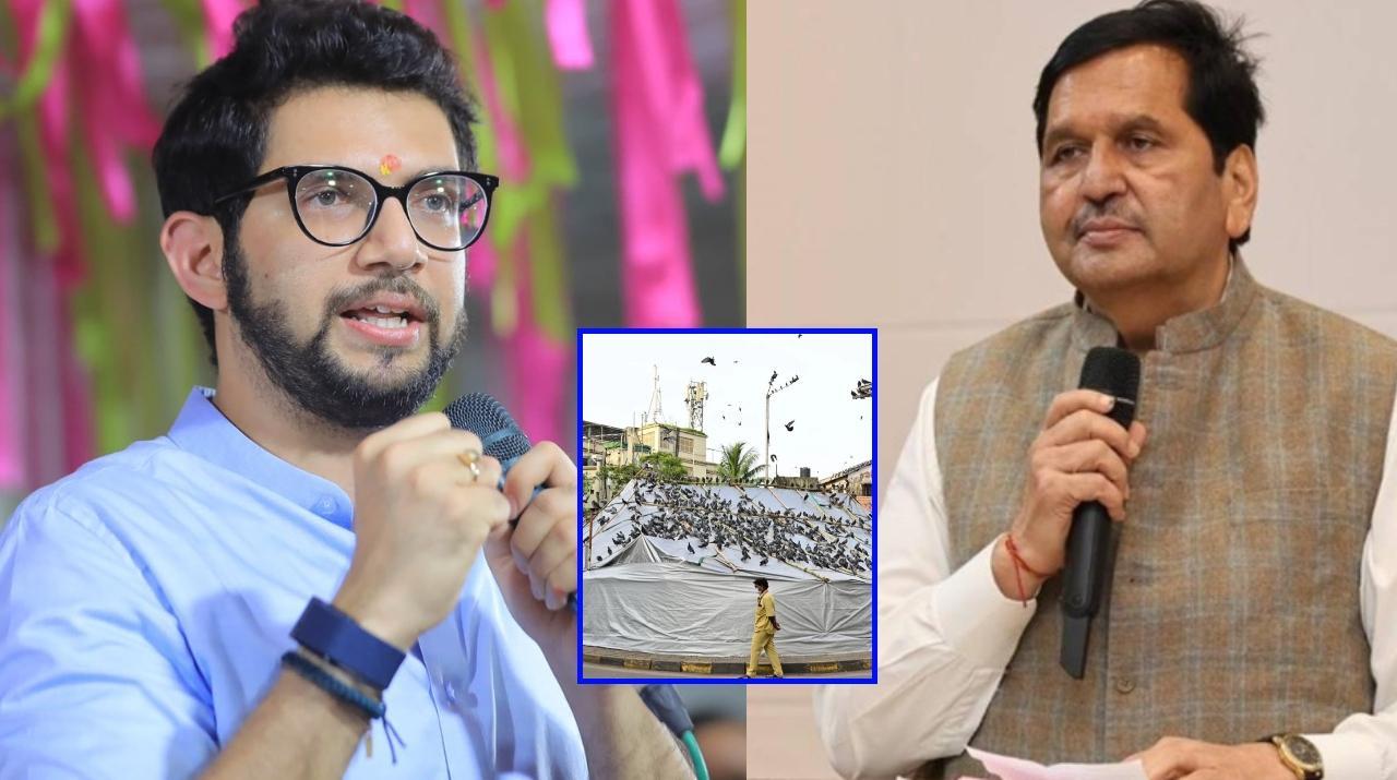 Iपहले कबूतरखानों को गिराया अब बचाने की नौटंकी? आदित्य ठाकरे ने BJP मंत्री को घेरा