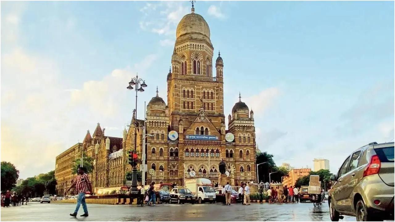 बृहन्मुंबई नगर निगम, मुंबई. फ़ाइल चित्र