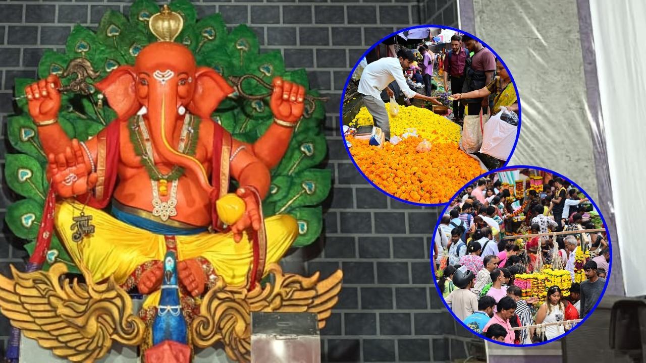Iसेवंती-गुलाब-गेंदा हुए सोने के भाव, गणेशोत्सव पर मुंबईकरों की जेब हो रही खाली