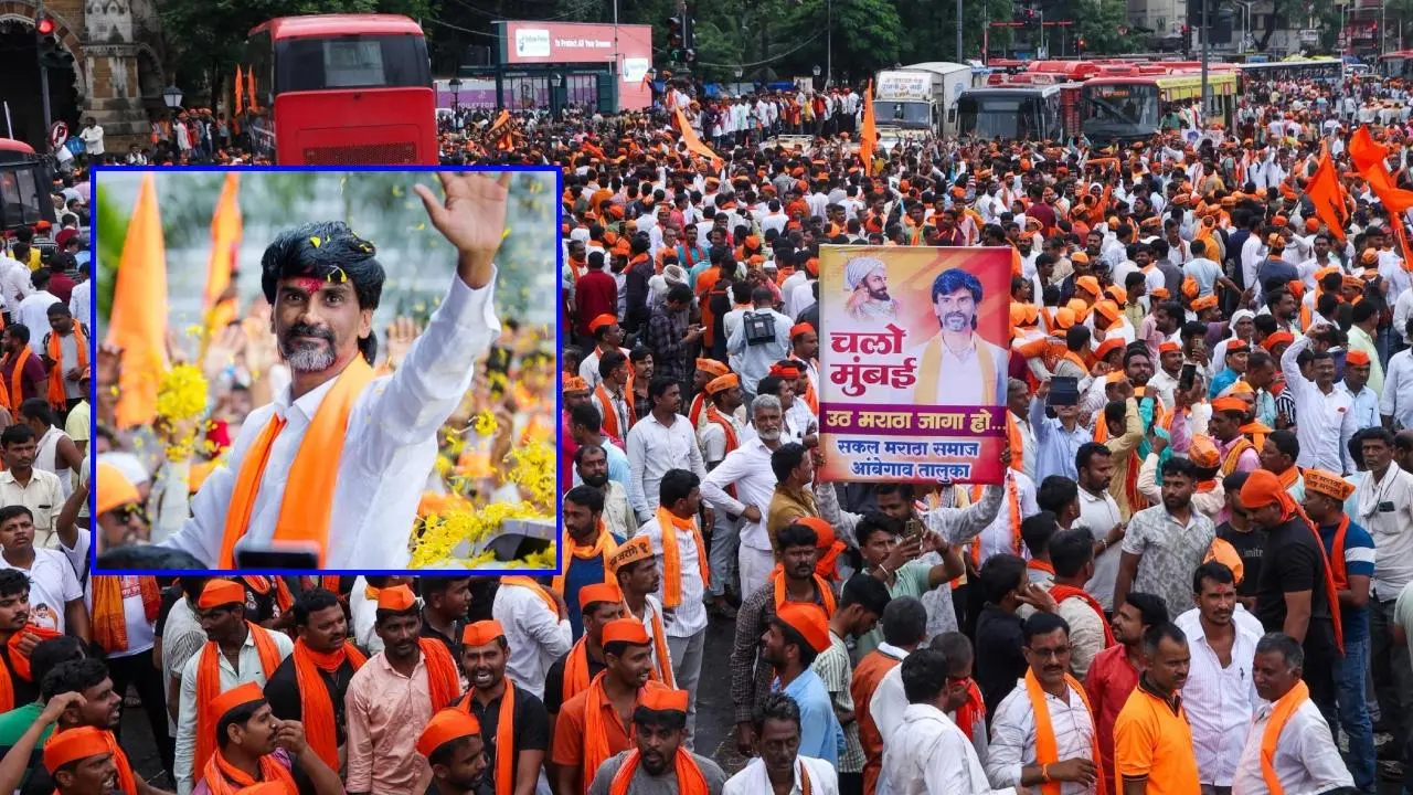 Iआज़ाद मैदान में मनोज जरांगे का उपोषण शुरू, मुंबई पुलिस का रहेगा कड़ा पहरा