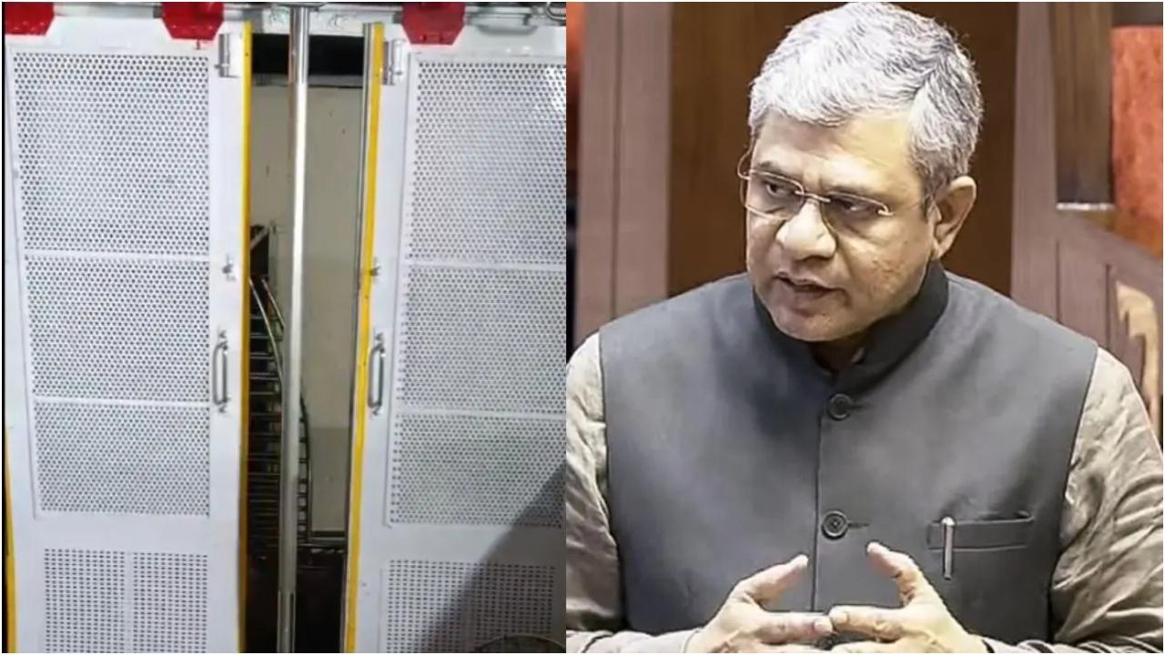 गैर-एसी ट्रेनों के लिए दरवाजा बंद करने की प्रणाली का प्रोटोटाइप