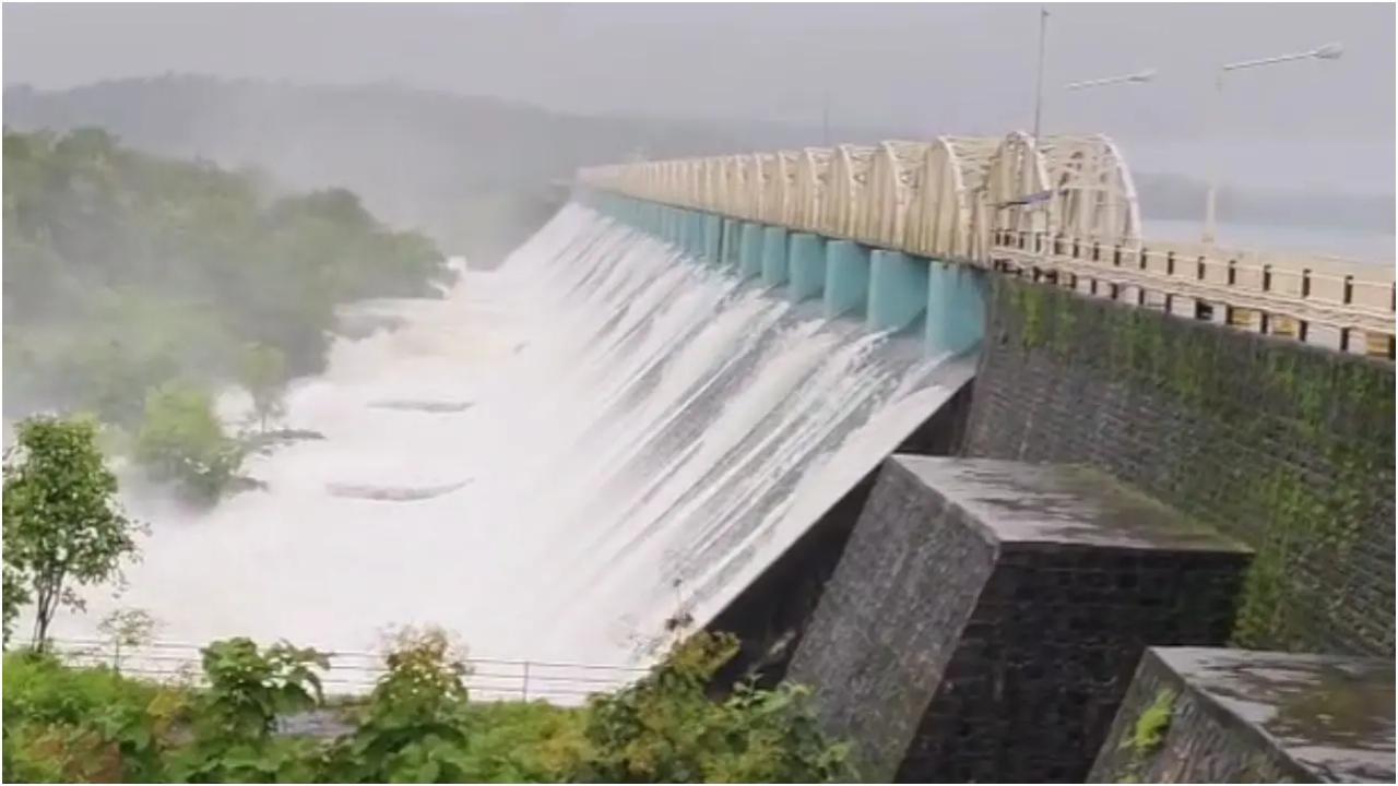 तानसा बांध के सभी 38 गेट खोले गए