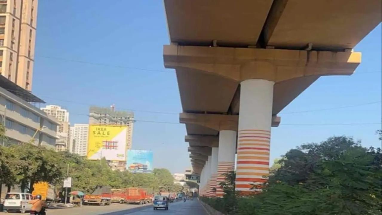 Iशहरी सौंदर्यीकरण की दिशा में MMRDA की बड़ी पहल, मेट्रो के खंभों को दिया नया लुक
