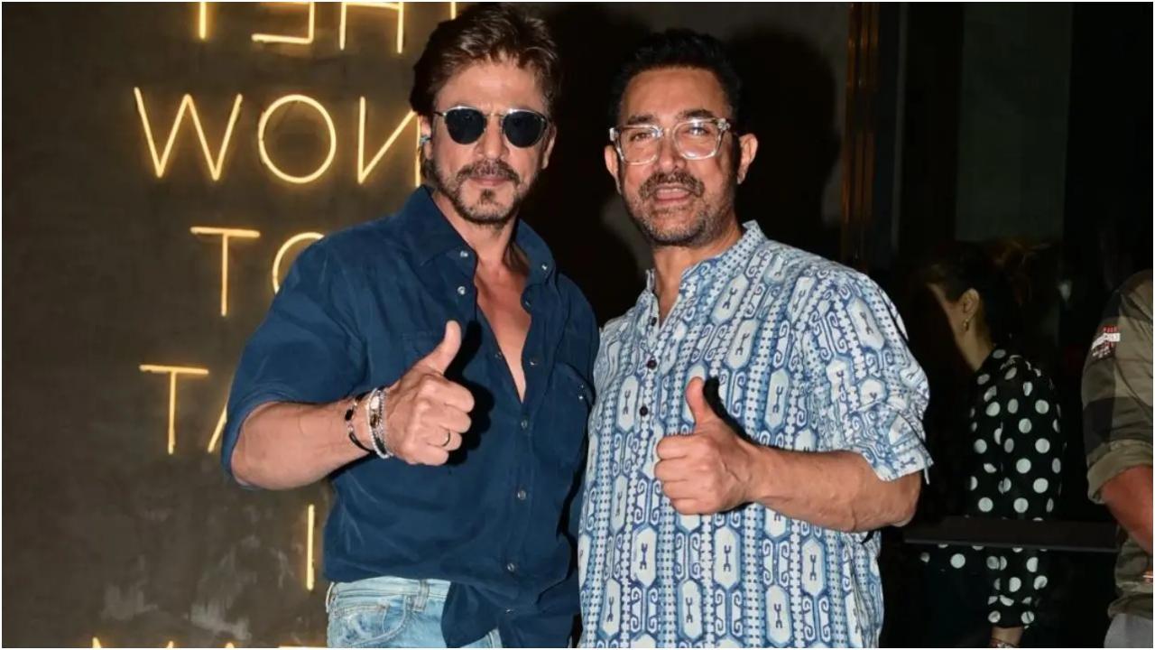 शाहरुख खान और आमिर खान तस्वीर/योगेन शाह