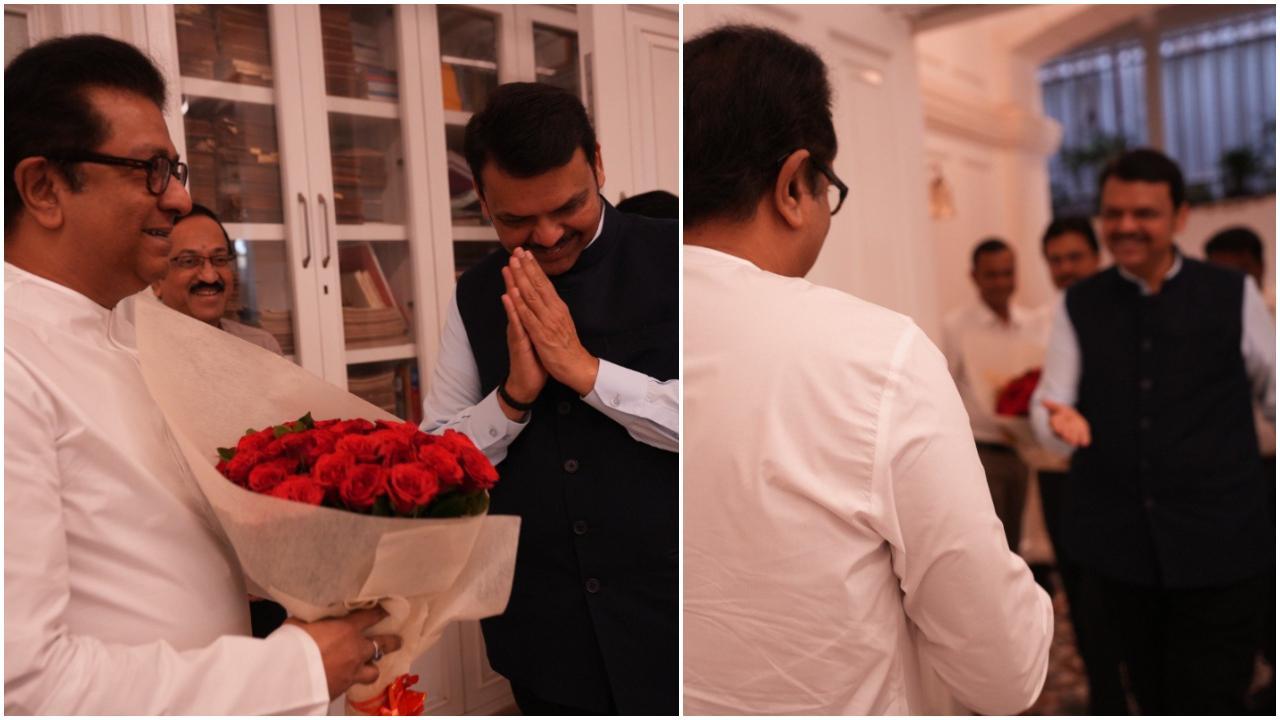 सुबह-सुबह मुंबई के ‘शिवतीर्थ’ बंगले पर फडणवीस की अचानक मौजूदगी ने राजनीतिक गलियारों में अटकलों को हवा दे दी है. इस अहम मुलाकात में भाजपा नेता मोहित कंबोज भी मौजूद थे.