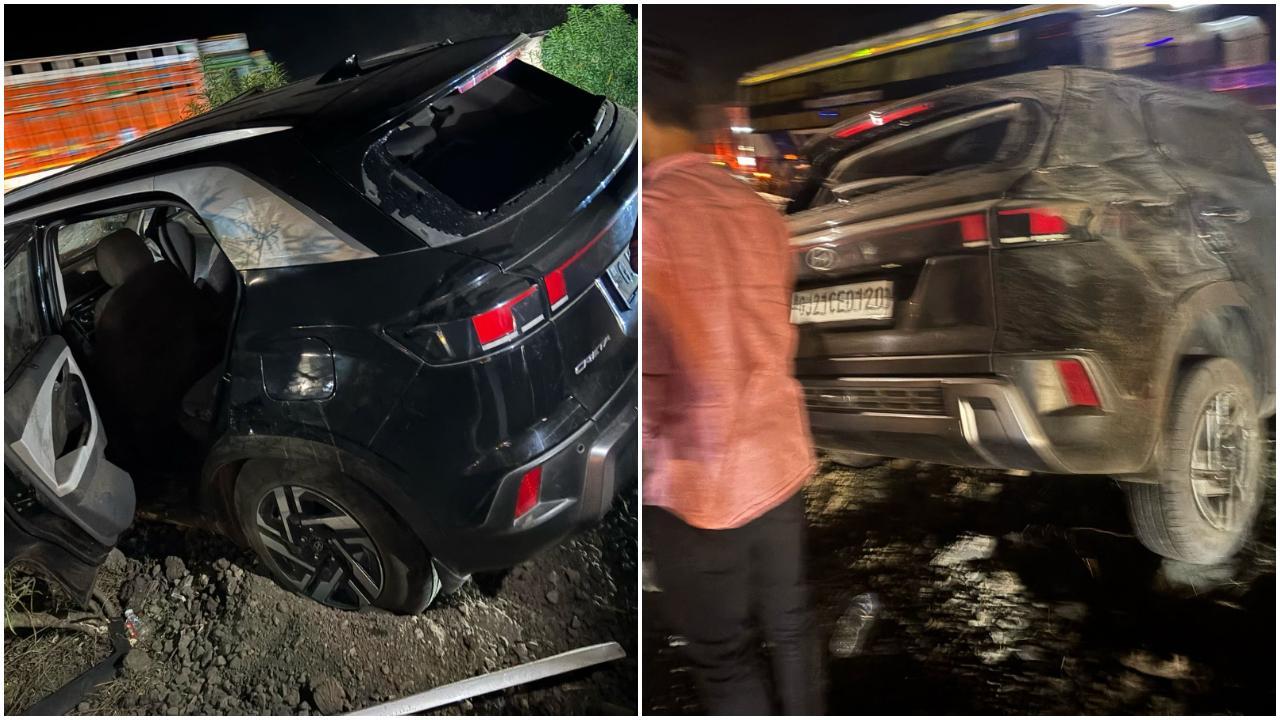 जानकारी के अनुसार, कार तेज रफ्तार में थी और अचानक चालक का उस पर से नियंत्रण हट गया. (Story By : Diwakar Sharma)