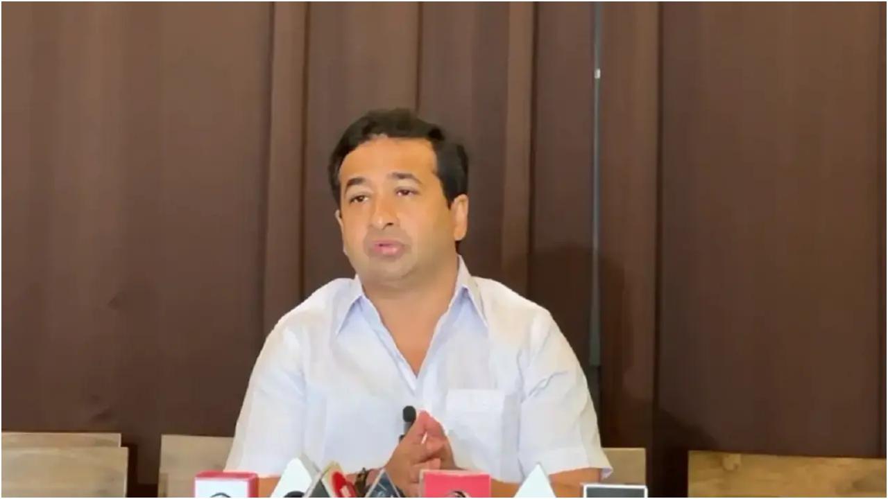 नितेश राणे. तस्वीर/X