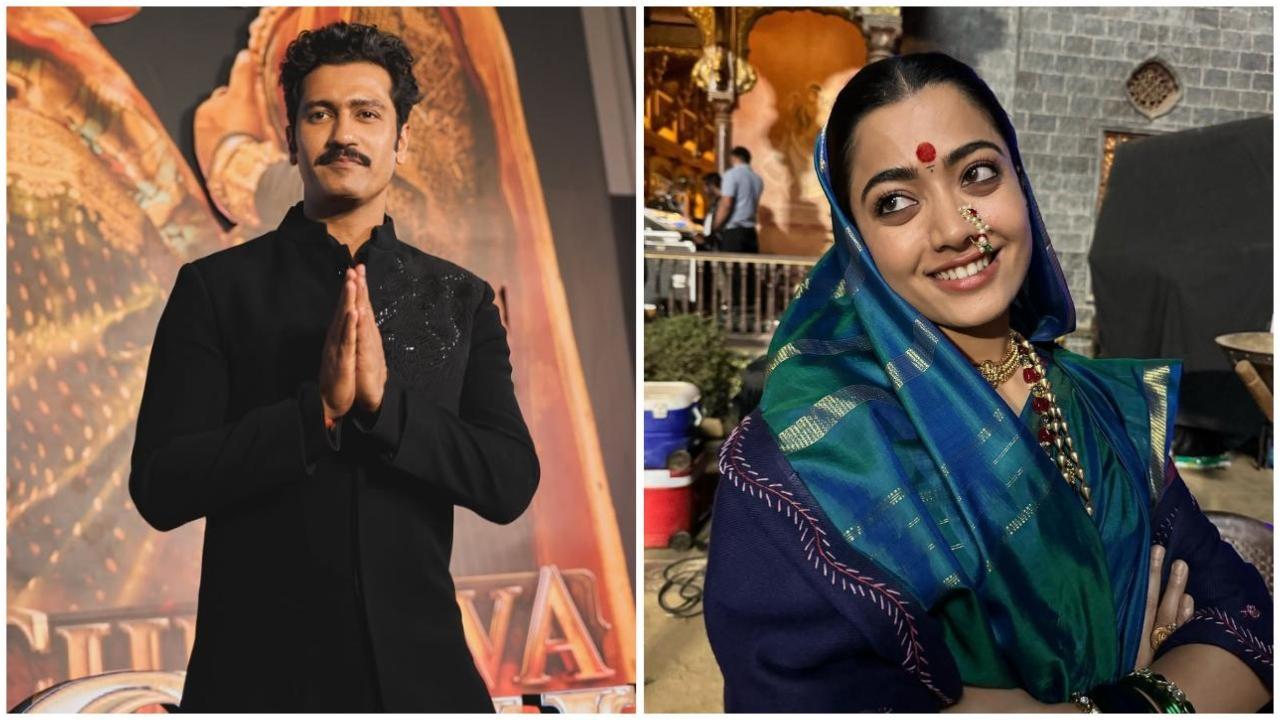 पारंपरिक पोशाक पहनने का विकल्प चुनते हुए, वे न केवल महाराष्ट्रीयन संस्कृति को प्रदर्शित करते हैं, बल्कि इसे नए तरीकों से भी प्रदर्शित करते हैं. फोटो सौजन्य: अनीता डोंगरे/रश्मिका मंदाना, विक्की कौशल के इंस्टाग्राम अकाउंट 